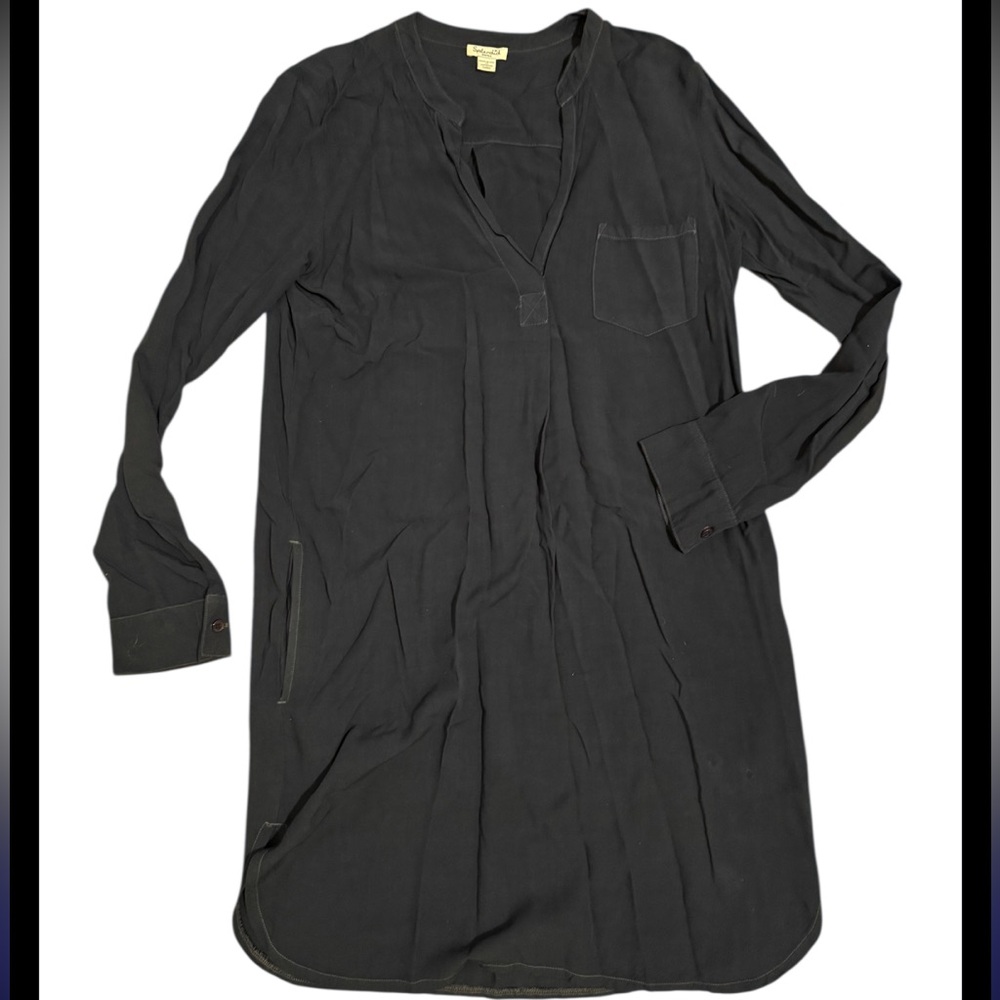 Splendid Navy LS shirt dress